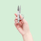 SOHMO Thread Snips - Italian Spring-Loaded Snips with Knife-Edge Blade