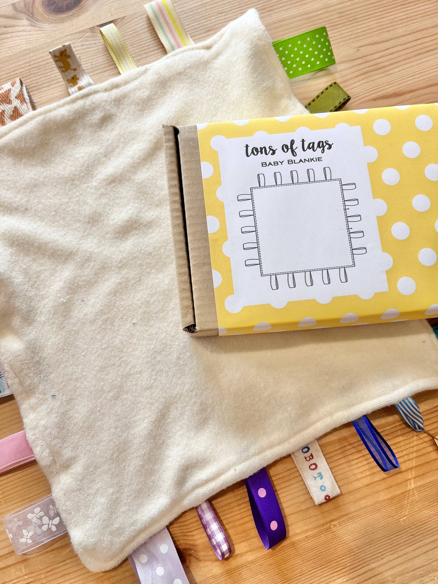 Tons Of Tags - Baby Tag Blanket Sewing Kit
