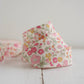 2.5" Bias Quilt Binding Pink Floral Premade Cotton Binding